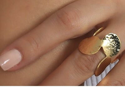 #ad Gold Filled Adjustable Comfort Ring $29.00