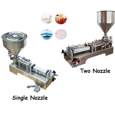 #ad Easy To Operate Various Single two Nozzle Pasteamp;Liquid Filling Machine 110V $629.80
