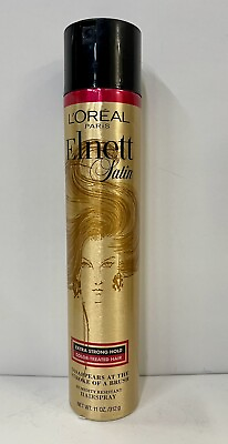 #ad L’Oreal Paris Elnett Satin EXTRA STRONG HOLD Hairspray COLOR TREATED Hair 11oz $12.75