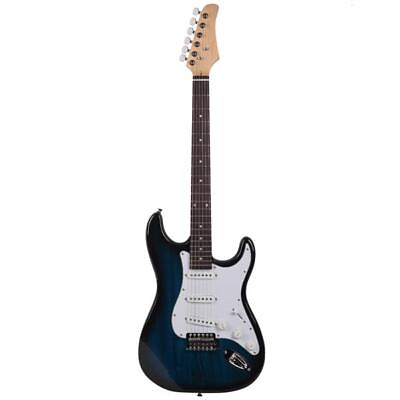 #ad Rosewood Fingerboard Electric Guitar Blue $87.12