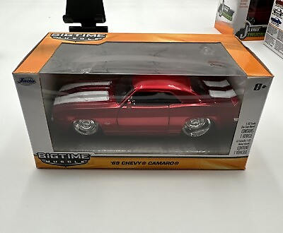 #ad JADA BIGTIME MUSCLE 2006 FORD MUSTANG 1 32 SCALE DIECAST NEW RED $12.99