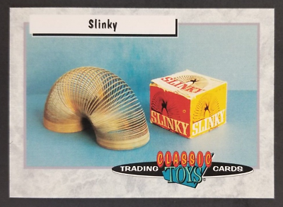 #ad Slinky 1993 Classic Toys Card #65 NM $2.95