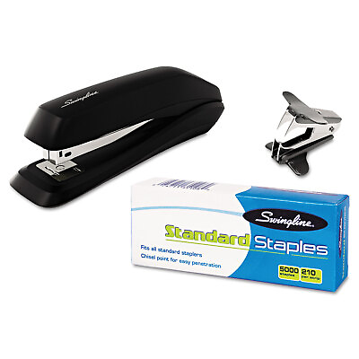 #ad Swingline Standard Economy Stapler Pack Full Strip 15 Sheet Capacity Black 54551 $14.98