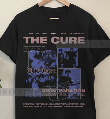 #ad The Cure Vintage Shirt 90S The Cure Gift The Cure Love Fans Gift Gift For Uni $21.99