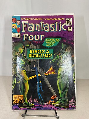 #ad Marvel Comics Fantastic Four #37 1965 VG $40.00