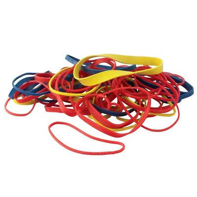 #ad Assorted Rubber Band Size #54 Multi Colored Strong Rubber Bands $2.49