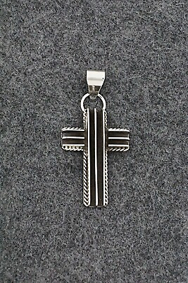 #ad Sterling Silver Pendant Darrell Yazzie $60.00
