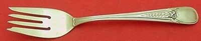#ad Flowered Antique by Blackinton Sterling Silver Salad Fork 6 1 2quot; $69.00