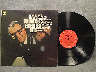 #ad 33 RPM LP Record Dave Brubecks Greatest Hits Columbia Records CL 2484 $8.99