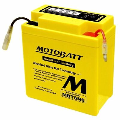 #ad MotoBatt MBT6N6 Battery $41.95