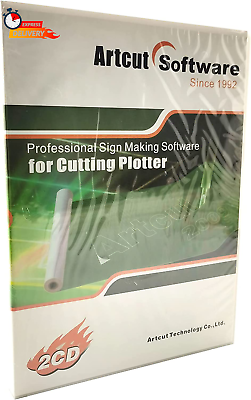 #ad ARTCUT 2009 Pro Software for Sign Vinyl Plotter Cutter Cutting Plotter 9 Lang.. $42.87