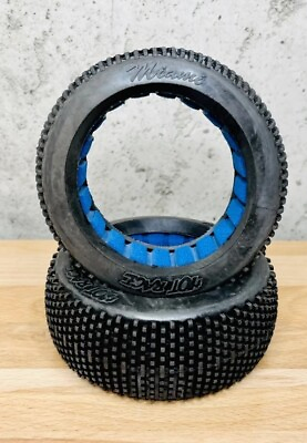 #ad HR 001 0022 HotRace Soft Miami 1 8 Buggy One Pair 2 Tires w Inserts S $20.00