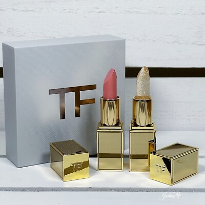 #ad Tom Ford Soleil Lip SetSoleil Lip BlushSunlit Rose Lip Balm Full Size NIB $85.00