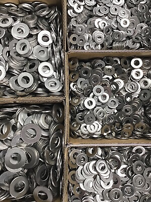 #ad #ad Flat Washers Stainless Steel 18 8 Full Assortment of Sizes Available in Listing $9.95