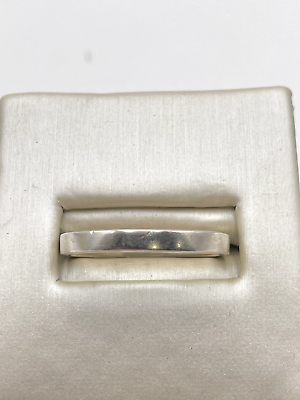 #ad STERLING SILVER 925 BAND SIZE 9 RING 2.8g $19.95