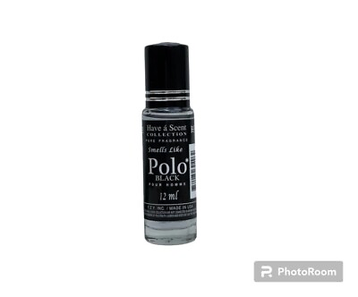 #ad Oil Rollerball Perfume Polo Black Men’s 1 Travel Size $9.99