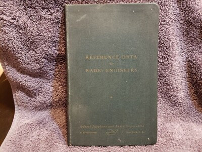 #ad GET3 1944 Reference Data For Radio Engineers Green Cover $7.99