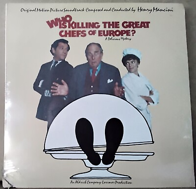 #ad WHO IS KILLING THE GREAT CHEFS OF EUROPE? Soundtrack MANCINI 1978 EPIC SEALED AU $17.99