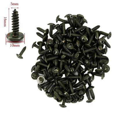 #ad Mixed Car Motorcycles Metal Screw Tapping Fastener Clip U Type Clip with Screw A $17.00