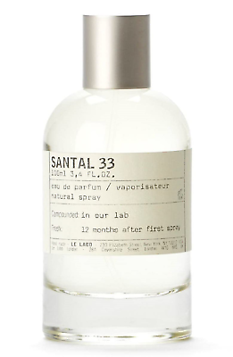 #ad Le Labo Santal 33 For Unisex Eau De Parfum Spray 100 ml 3.4 Fl.Oz . New IN Box $70.96