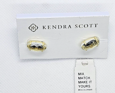 #ad Kendra Scott Ellie Stud Earrings in Iridescent Drusy New w Tag $34.99
