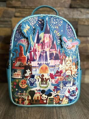 #ad Disney park#x27;s loungefly Joey Chou backpack NWT $112.00