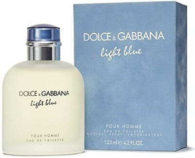 #ad Dolce amp; Gabbana Light Blue Men 4.2 oz 125 mL EDT Spray Brand New amp; Sealed $28.95