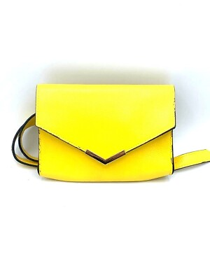 #ad NWD Bestguidestore Women Envelope Clutch Bag YELLOW $17.00