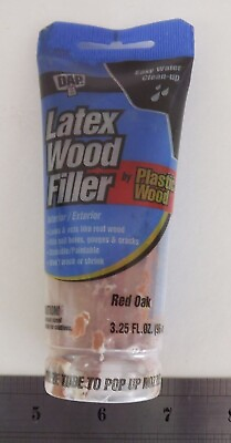 #ad New Latex Wood Filler by Plastic Wood 3.25 FL.OZ. Color: Red Oak $2.95