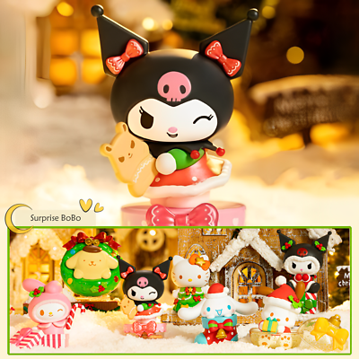 #ad TOPTOY Sanrio Christmas Tree Gift Series Blind Box Confirmed Figure New Toy HOT $151.99