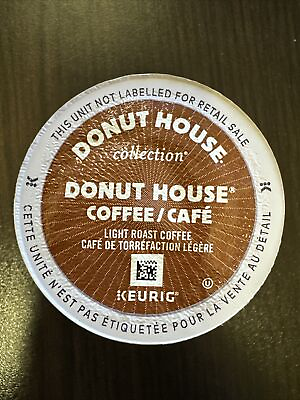 #ad 96 PACK DONUT HOUSE LIGHT ROAST COFFEE K CUPS BULK PACKAGING FREE SHIPPING $32.99