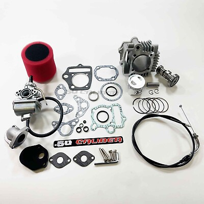 #ad 50 Caliber Racing 88cc Stage 2 Big Bore Top End Kit Honda XR70 CRF70 All Years $279.99