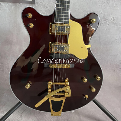 #ad Custom G6122 Country Gentleman Chet Atkins Electric Guitar Hollow Body Walnut $312.55