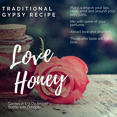 #ad Love Honey Traditional Gypsy Love Potion to Attract Love Increase Attraction $34.95