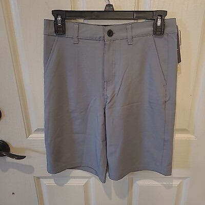 #ad Under Armour Boys Youth 16 Loose Steel Gray Shorts New With Tags $40 MSRP $14.99