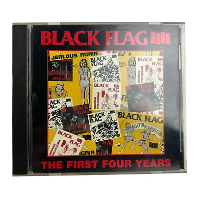 #ad Black Flag : The First Four Years 1983 SST Records CD $17.09