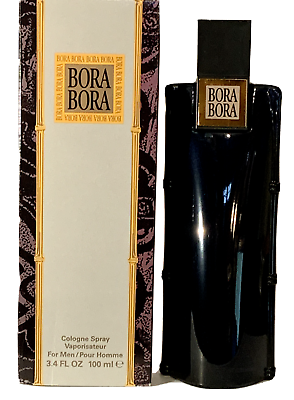 Bora Bora by Liz Claiborne 3.4 oz Cologne Spray Perfume for men New In Box $20.50