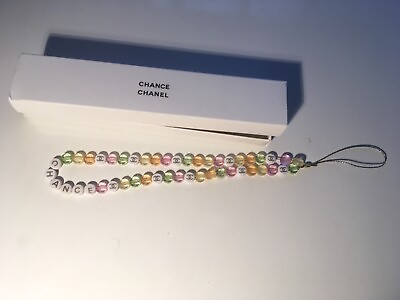 #ad #ad CHANEL CHANCE Cellphone Charm Beaded Charm VIP New Gift $55.00