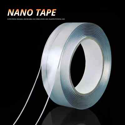 #ad ALIEN NANO TAPE Double Sided Removable Mounting Adhesive Traceless Gel No Screws $18.95