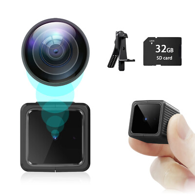 #ad 1080P Mini Camera Spy Camera Hidden Camera Nanny Cam for Home Office Security US $13.29