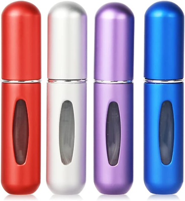 #ad #ad Portable 5Ml Mini Perfume Atomizer Bottles Refillable Perfume Spray Bottle Sce $16.41