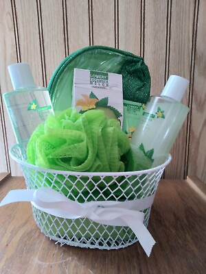 #ad Lowery Luxury Spa Bath and Body Gift Basket Cucumber Melon Mothers Day Birthday $18.00