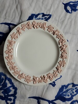 #ad Wedgwood Queen’s Ware Embossed Pink Salad 8.5” Plate – Replacement $15.81