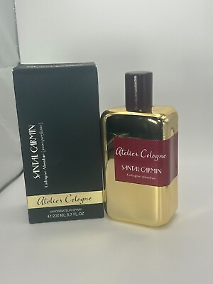 Santal Carmin Atelier Cologne Absolue Pure Perfume Men?s Spray 6.7 oz $259.99