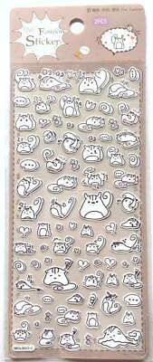 #ad WASAI Lovely Kawaii Squirrel PVC Fashion Sticker 2 pcs Animal Gift Kids JAPAN $2.60
