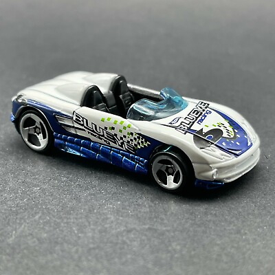 #ad Hot Wheels Super Tuners MX48 Turbo Sports Car White Diecast 1 64 Scale Loose $9.53