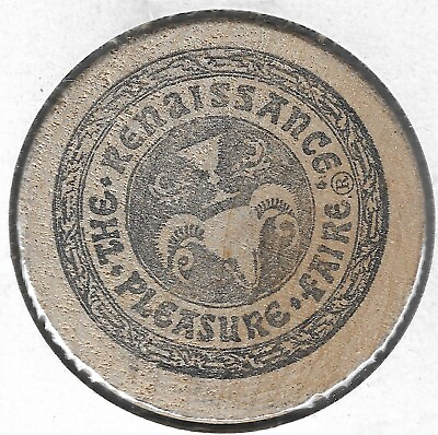#ad The Renaissance Pleasure Faire Token Coin Indian Head Wooden Nickel $3.95