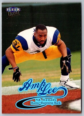 #ad 1999 Ultra Amp Lee #110 St. Louis Rams Football Card $1.99