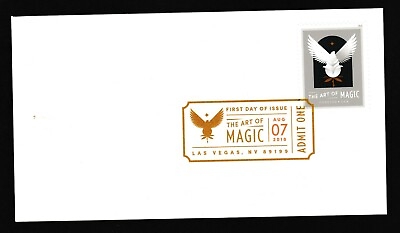 #ad US 5305 The Art of Magic Dove Transformation DCP FDC 2018 $15.48