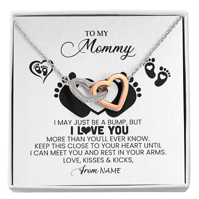 #ad Personalized To My Mommy Necklace Happy 1st Mothers Day Gifts New Mom Jewelry $17.99